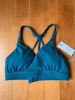 Avyn Teal Strappy Nursing Bra Sz S NWT